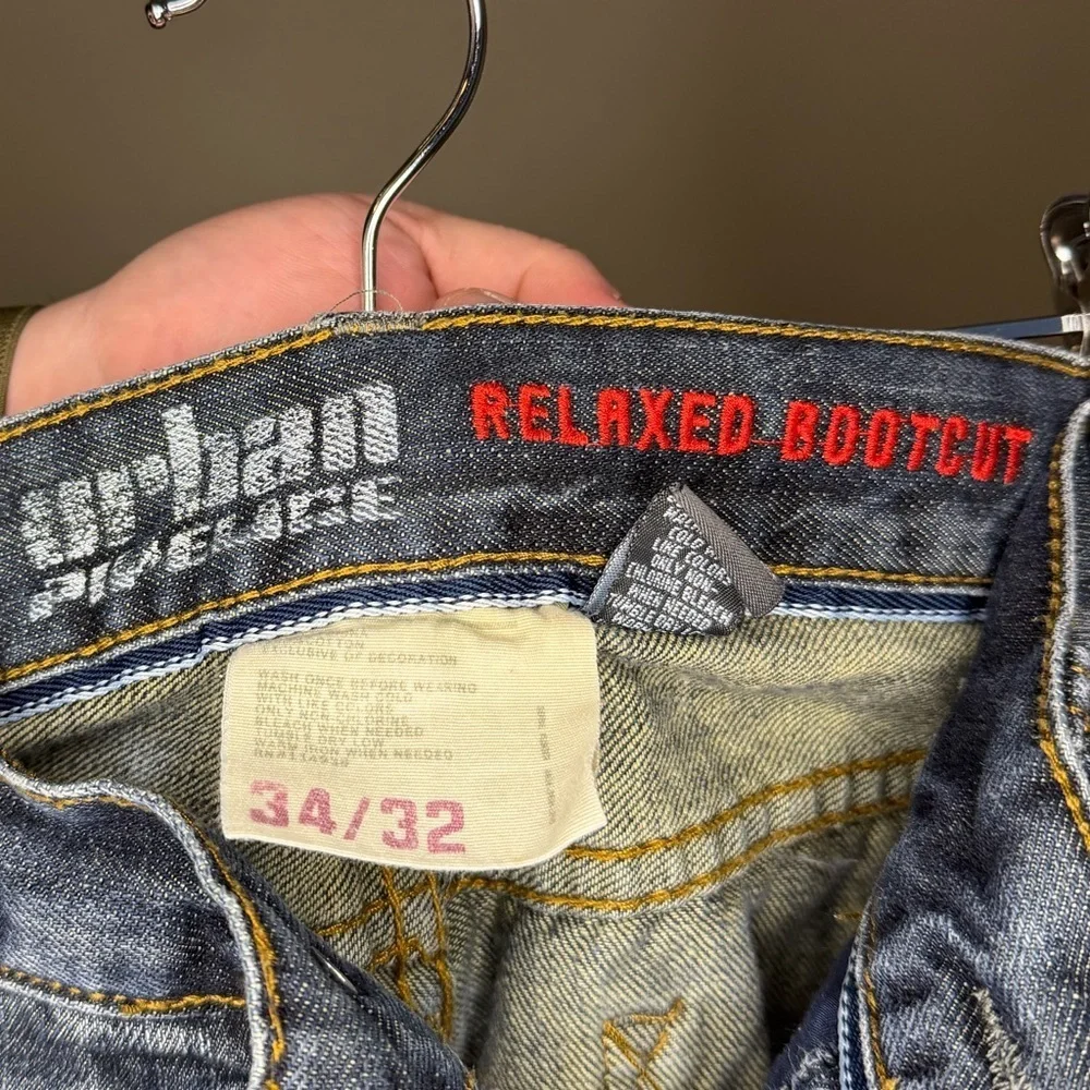 Urban Pipeline Blue Straight Jeans